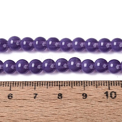 Transparent Glass Imitation Cat Eye Beads Strands GLAA-Q110-01A-03-1