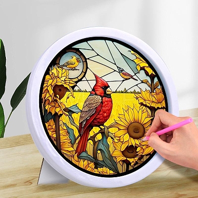 DIY Bird Diamond Painting Kits PW-WG3094E-01-1