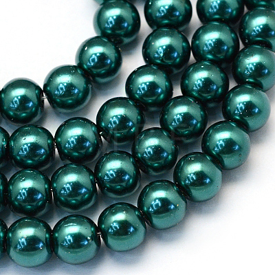 Baking Painted Glass Pearl Bead Strands HY-Q003-3mm-79-1