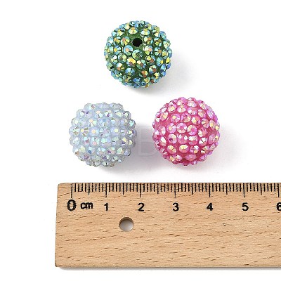AB-Color Resin Rhinestone Beads RESI-S315-18x20-M-1