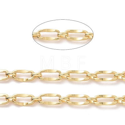 Brass Oval Link Chains CHC-K013-07G-1