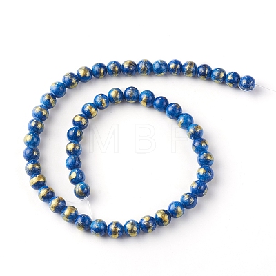 Natural Mashan Jade Beads Strands G-F670-A19-8mm-1