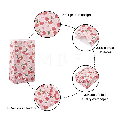 24Pcs 8 Style Paper Gift Bags CARB-MB0001-03-1