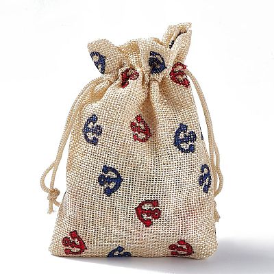 Burlap Packing Pouches Drawstring Bags ABAG-L016-A10-1
