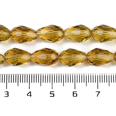 Transparent Glass Beads Strands EGLA-N013-T10mm-D08-1