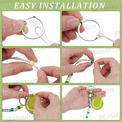 DIY Keychian Making Kits DIY-BM0002-29B-1