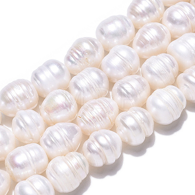 Natural Cultured Freshwater Pearl Beads Strands PEAR-N012-11B-1