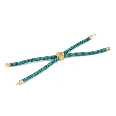 Nylon Cords Bracelet Makings Fit for Connector Charms AJEW-P116-01G-23-1