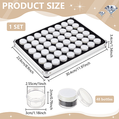 Plastic Organizer Boxes CON-WH0089-255-1