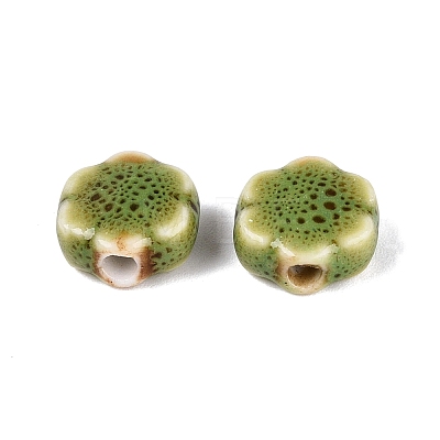 Vintage Handmade Porcelain Beads PORC-N013-25-13-1