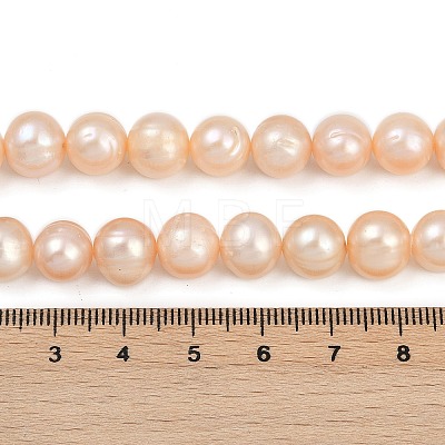 Natural Cultured Freshwater Pearl Beads Strands PEAR-I007-07Z-07B-1