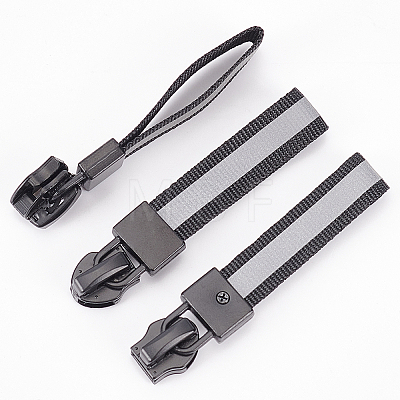 BENECREAT 36Pcs Alloy Replacement Zipper Sliders DIY-BC0004-53-1