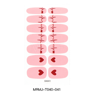 Full Cover Nail Art Stickers MRMJ-T040-041-1