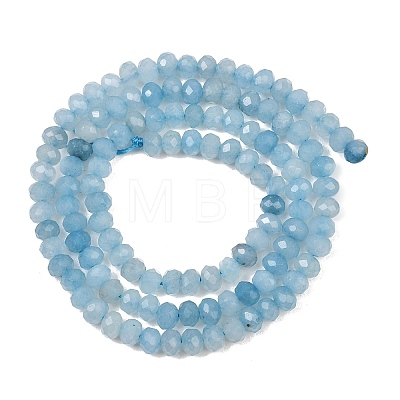 Dyed Natural Whie Jade Beads Strands GG-CBAF9EE-A24-3x4mm-1