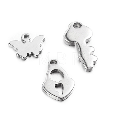 304 Stainless Steel Charms STAS-L136-M-1