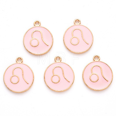 Alloy Enamel Pendants LS-X-ENAM-S124-01A-09G-1