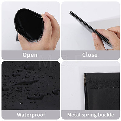 4Pcs 2 Styles Imitation Leather Shrapnel Change Purse ABAG-GL0001-14B-1