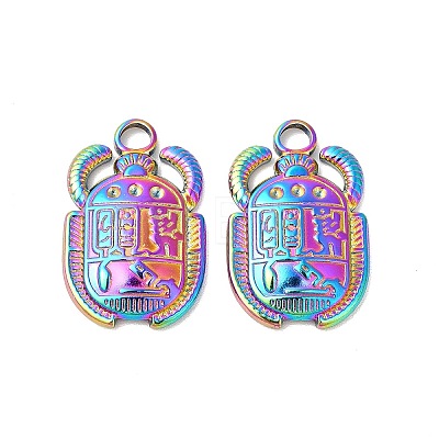 Ion Plating(IP) 304 Stainless Steel Pendants STAS-L268-035MC-1