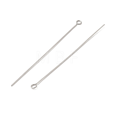 304 Stainless Steel Eye Pins STAS-K293-13P-0.6x60mm-1