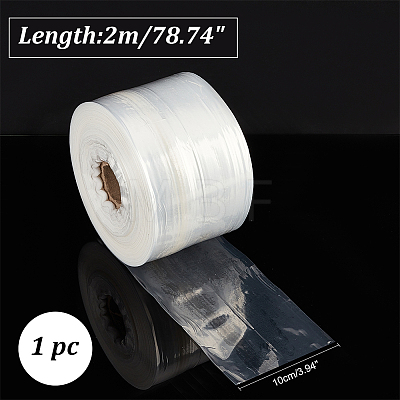 Transparent PE Tube Film Rolls ABAG-WH0039-21A-1