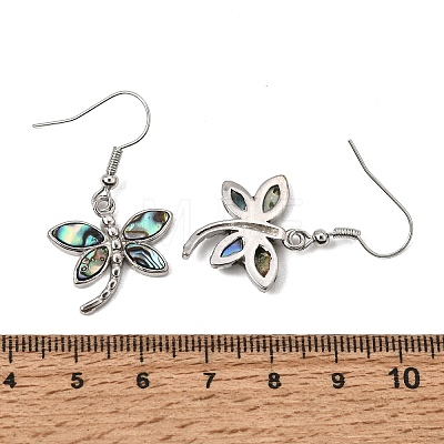 Rack Plating Brass Dangle Earrings for Women LS-KK-CBA69D1-01P-01-1