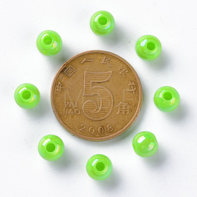 Opaque Acrylic Beads MACR-S370-D6mm-A06-1