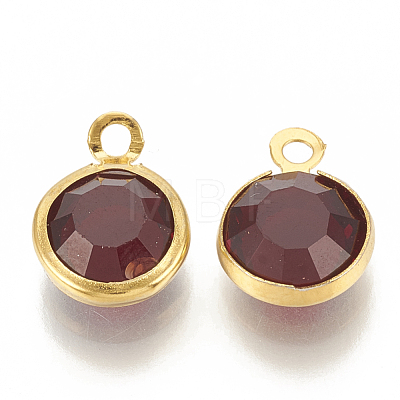 Glass Charms GLAA-S171-001-1