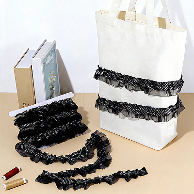 8M Pleated Satin Organza Ribbons OCOR-PH0008-05-1