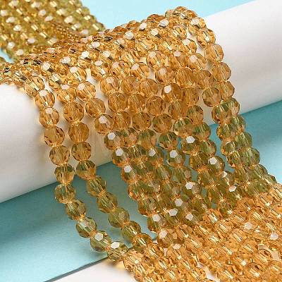 Transparent Glass Beads EGLA-A035-T6mm-D17-1