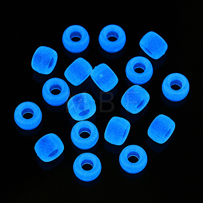 Transparent & Luminous Plastic Beads KY-T025-01-H09-1