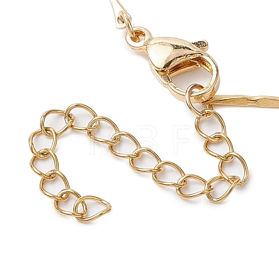 Stainless Steel Bar Link Chain Bracelet Makings AJEW-JB01290-01-1