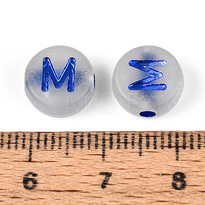Luminous Frosted Acrylic Beads FACR-T008-02M-1