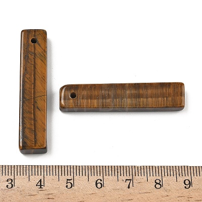 Natural Tiger Eye Pendants G-D350-03F-1