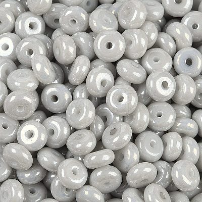 Opaque Colours Luster Glass Seed Beads SEED-P008-01C-11-1