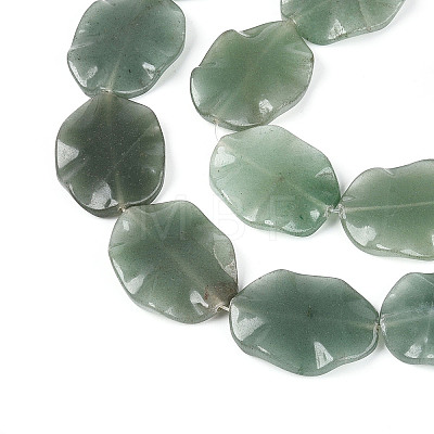 Natural Green Aventurine Beads Strands G-T143-21A-1
