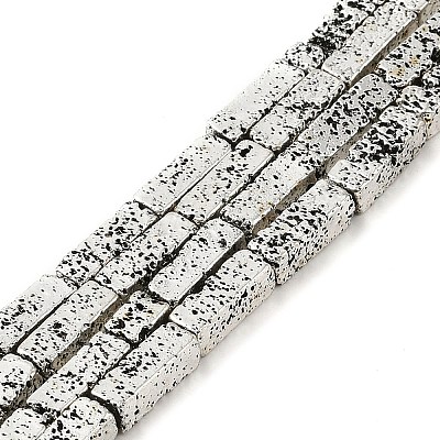 Electroplated Synthetic Non-Magnetic Hematite Beads Strands G-U003-15B-1