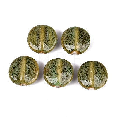 Vintage Handmade Porcelain Beads PORC-N013-22-04-1