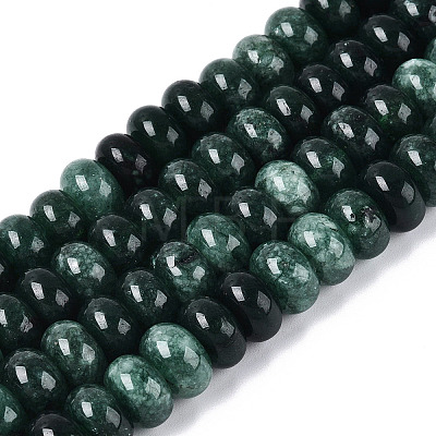 Natural White Jade Beads Strands G-Q613-01F-05-1