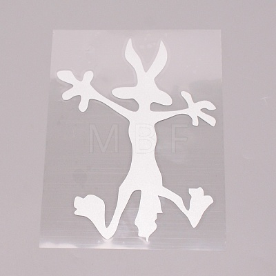 Waterproof PET Personality Wolf Car Stickers DIY-WH0258--05A-02-1
