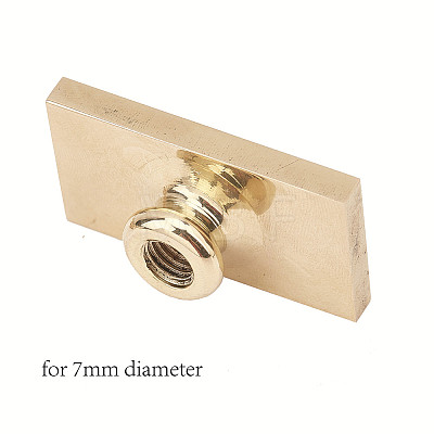 Wax Seal Brass Stamp Head AJEW-WH0215-042-1
