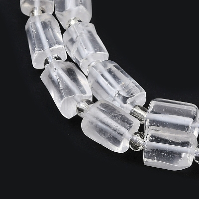 Natural Quartz Crystal Beads Strands G-G162-D01-01-1