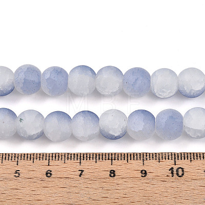 Crackle Glass Beads X1-GLAA-N009-10mm-07-1