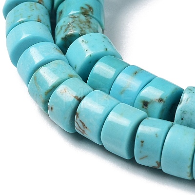Natural Howlite Beads Strands X-G-E604-A02-B-1