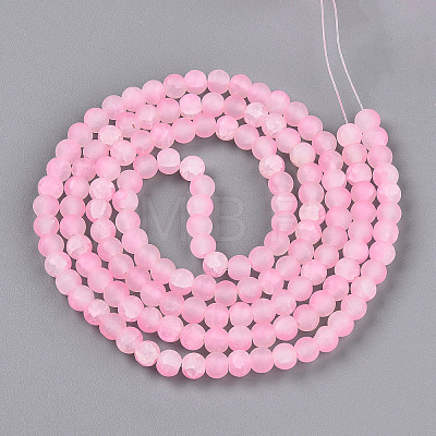 Crackle Glass Beads X1-GLAA-N009-6mm-02-1
