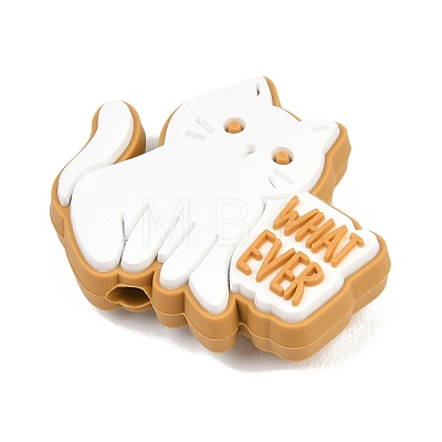 Funny Silicone Beads PL-T045-01A-1