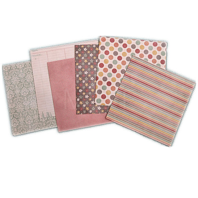 12 Sheets 12 Styles Scrapbook Paper Pad SCRA-PW0004-208-1