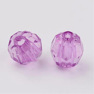 Transparent Acrylic Beads DB8mmC-06-1