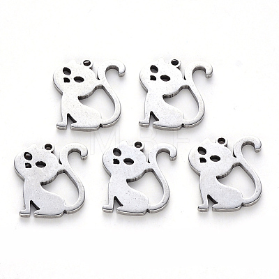 Tarnish Resistant 304 Stainless Steel Charms STAS-N092-69-1