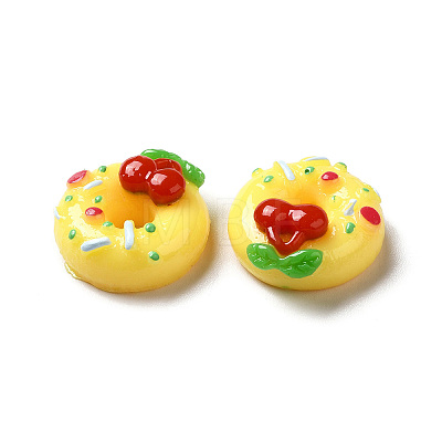 Opaque Resin Imitation Food Decoden Cabochons CRES-M014-01B-1