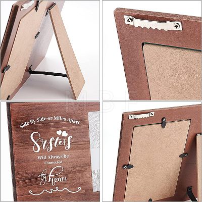 Olycraft MDF Photo Frames DJEW-OC0001-05I-1